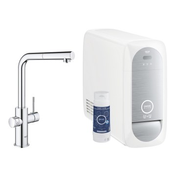 GROHE 31927001 - Virtuves izlietnes jaucējkrāns BLUE HOME, melns