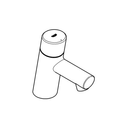 GROHE 32207001 - Uzstādāmais izlietnes jaucējkrāns CONCETTO XS, spīdīgs hroms