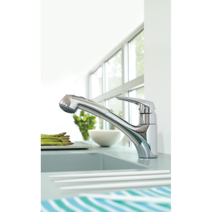 GROHE 32257001 - Izlietnes jaucējkrāns EURODISC spīdīgs hroms