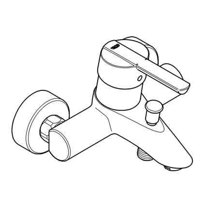 GROHE 32269000 - Vannas jaucējkrāns FEEL DN 15 spīdīgs hroms