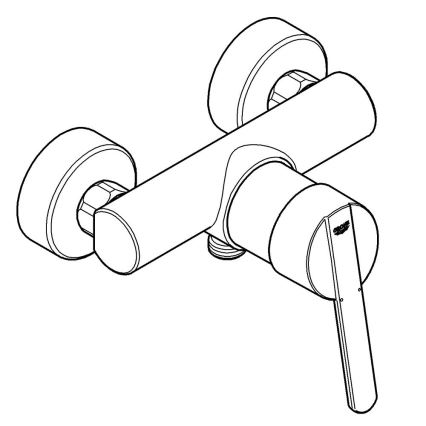 GROHE 32270000 - Dušas jaucējkrāns FEEL DN 15 spīdīgs hroms