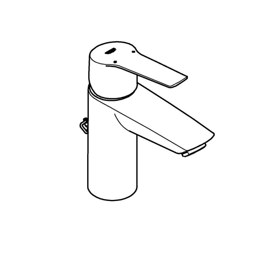 GROHE 32277002 - Izlietnes jaucējkrāns START, izmērs S, spīdīgs hroms