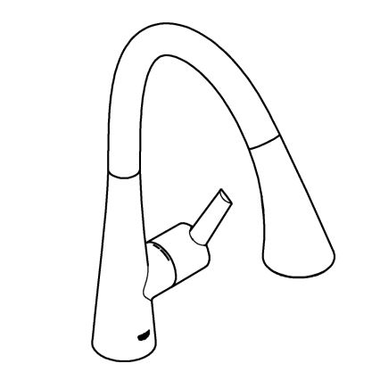 GROHE 32294002 - izlietnes jaucējkrāns ZEDRA 401 mm, spīdīgs hroms