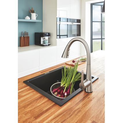 GROHE 32294DC2 - izlietnes jaucējkrāns ZEDRA, no nerūsējošā tērauda