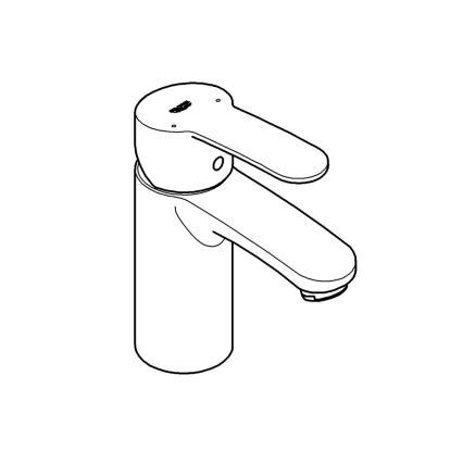 GROHE 3246820E - Izlietnes jaucējkrāns EUROSTYLE COSMOPOLITAN izmērs S hromēts