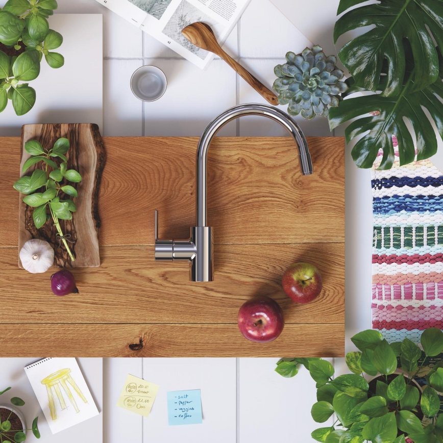 GROHE 32671002 - Virtuves jaucējkrāns FEEL spīdīgs hroms