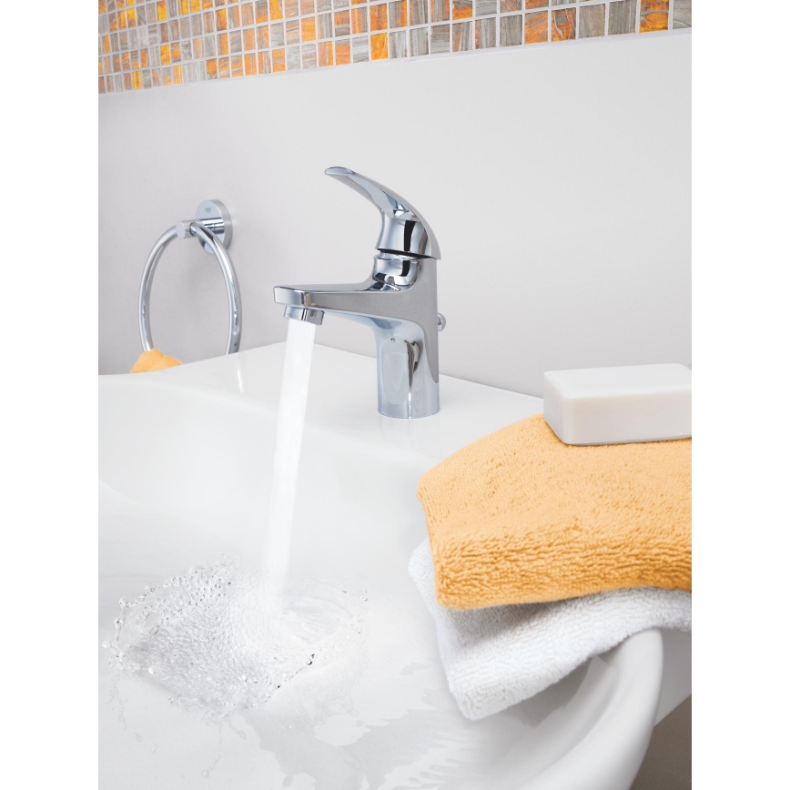 GROHE 32805000 - Izlietnes jaucējkrāns BAUCURVE DN 15 spīdīgs hroms