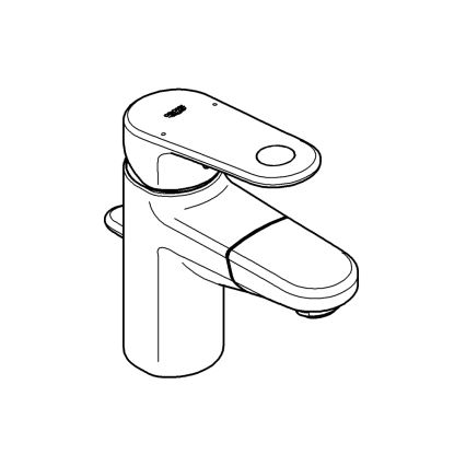 GROHE 33155002 - Izlietnes jaucējkrāns EUROPLUS DN 15 spīdīgs hroms
