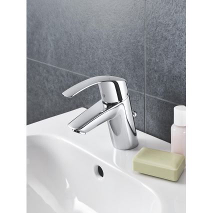 GROHE 33265002 - Izlietnes jaucējkrāns EUROSMART DN 15, izmērs S, spīdīgs hroms