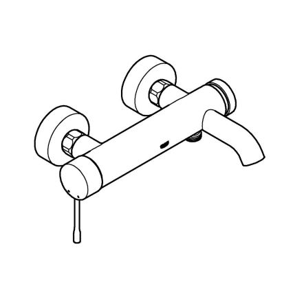 GROHE 33624AL1 - Vannas jaucējkrāns ESSENCE 193 mm grafīts