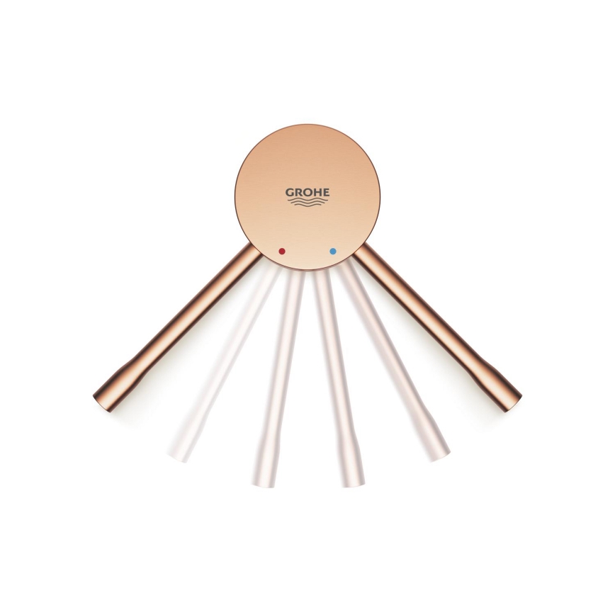 GROHE 33624DL1 - Vannas jaucējkrāns ESSENCE, 193 mm, birstēta vara apdare