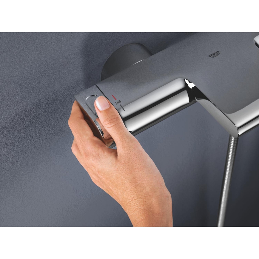 GROHE 34174001 - Termostatiskais vannas jaucējkrāns GROHTHERM 2000 172 mm spīdīgs hroms