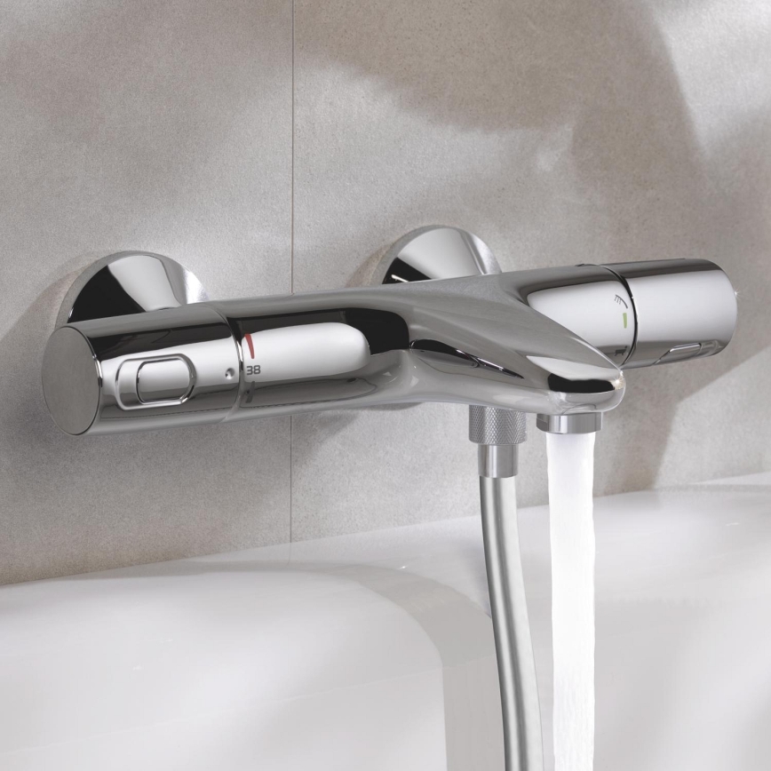 GROHE 34227002 - Termostatiskais vannas jaucējkrāns PRECISION TREND DN 15 spīdīgs hroms