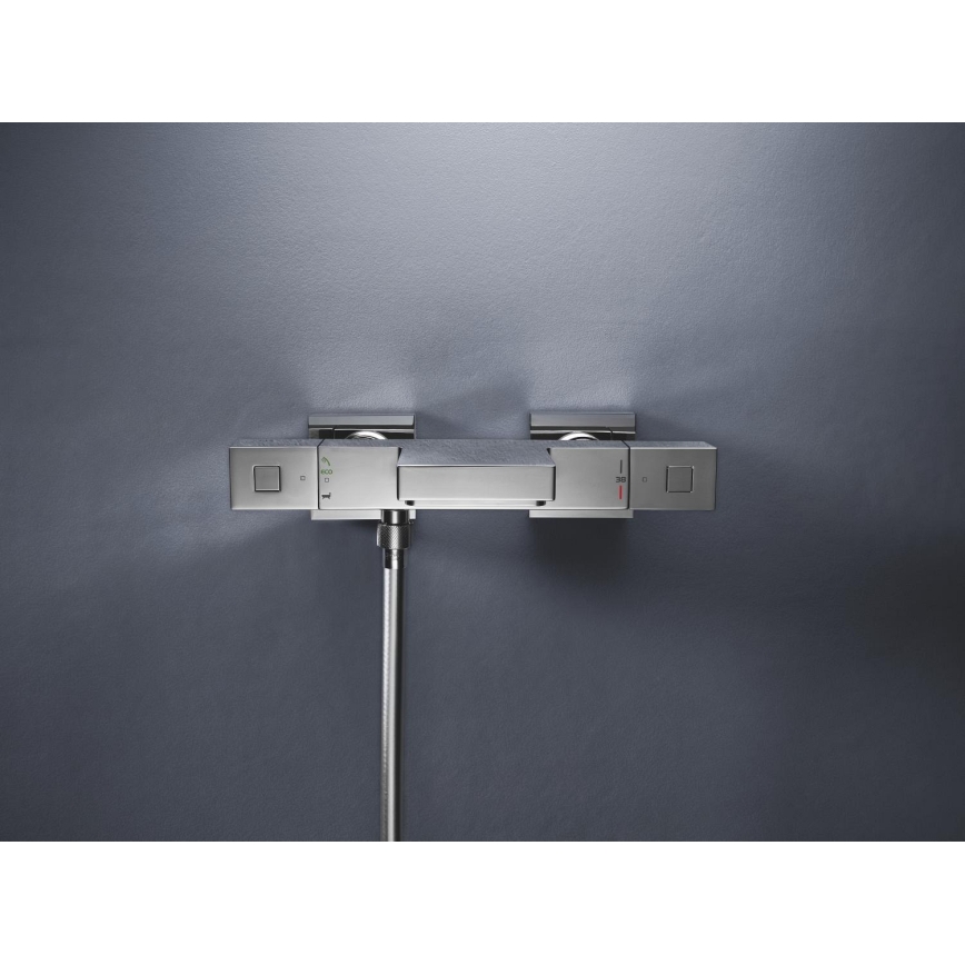 GROHE 34497000 - termostatisks vannas jaucējkrāns GROHTHERM CUBE DN 15, pulēts hroms