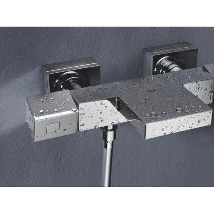 GROHE 34497000 - termostatisks vannas jaucējkrāns GROHTHERM CUBE DN 15, pulēts hroms