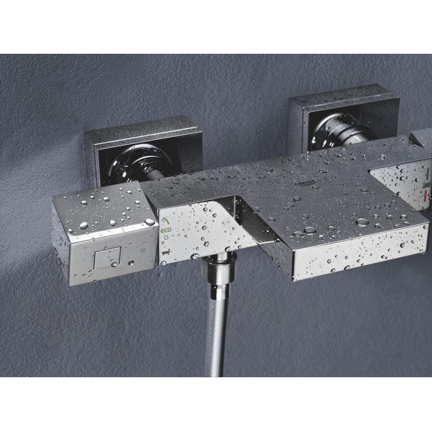 GROHE 34497000 - termostatisks vannas jaucējkrāns GROHTHERM CUBE DN 15, pulēts hroms