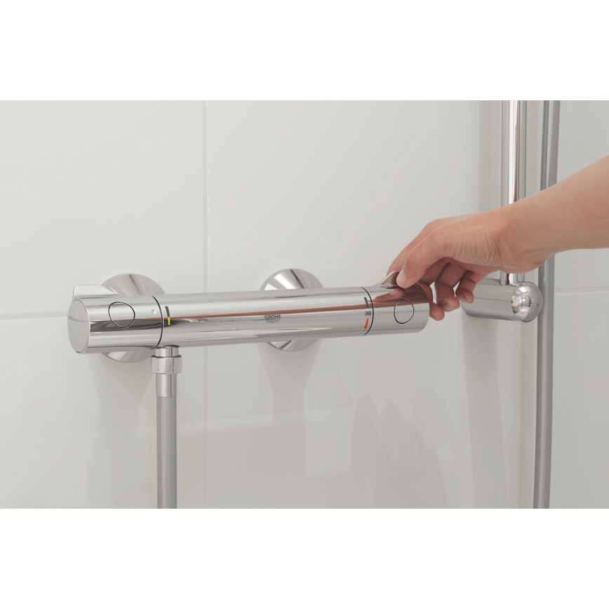 GROHE 34561000 - Termostatiskais dušas jaucējkrāns DN 15 spīdīgs hroms