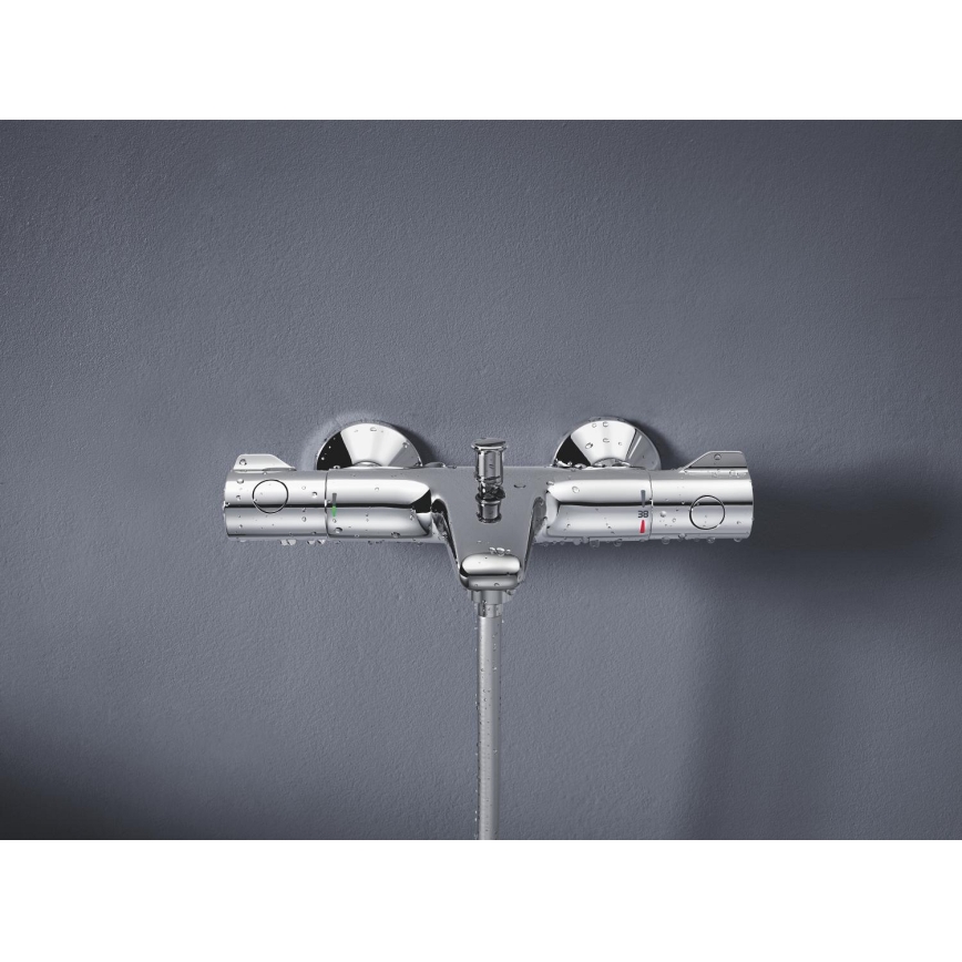 GROHE 34567000 - Termostatiskais vannas jaucējkrāns GROHTHERM 800 DN 15, spīdīgs hroms
