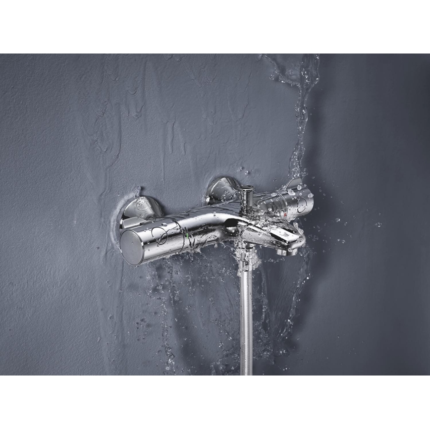 GROHE 34567000 - Termostatiskais vannas jaucējkrāns GROHTHERM 800 DN 15, spīdīgs hroms