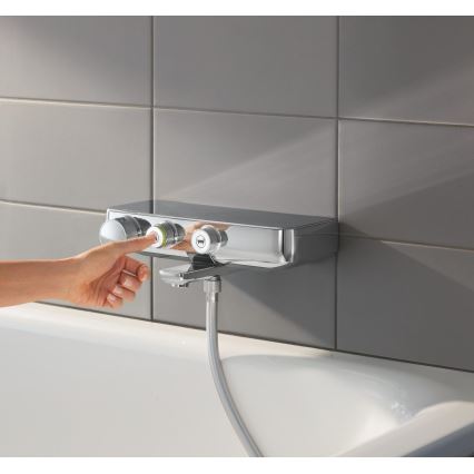 GROHE 34718000 - Termostatiskais vannas jaucējkrāns GROHTHERM SMARTCONTROL 12” hromēts
