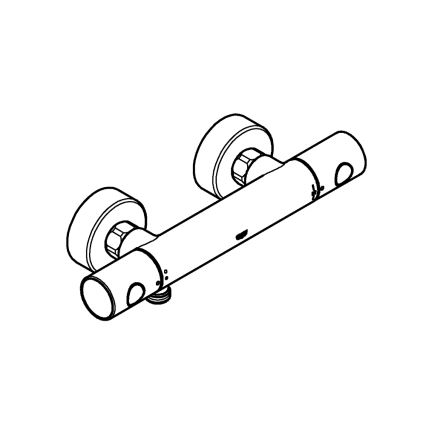 GROHE 34773000 - Termostatisks dušas jaucējkrāns PRECISION GET DN 15 spīdīgs hroms