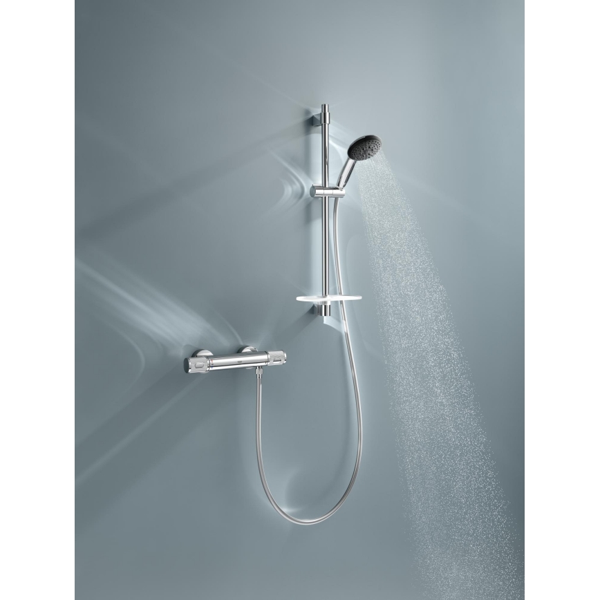 GROHE 34791001 - Termostatisks dušas komplekts PRECISION FEEL 600 mm hroms
