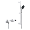 GROHE 34800001 - Dušas komplekts ar termostatisku jaucējkrānu PRECISION FLOW 600 mm spīdīgs hroms