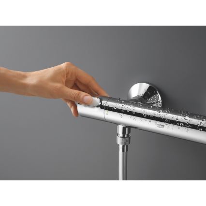GROHE 34840000 - Termostatiskais dušas jaucējkrāns PRECISION DN 15 spīdīgs hroms
