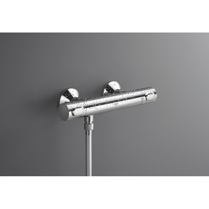 GROHE 34840000 - Termostatisks dušas jaucējkrāns PRECISION DN 15 spīdīgs hroms