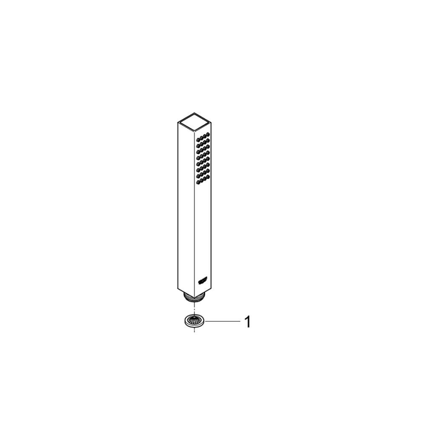 GROHE 34875000 - Dušas sistēma PRECISION SMARTCONTROL 310 mm glancēts hroms