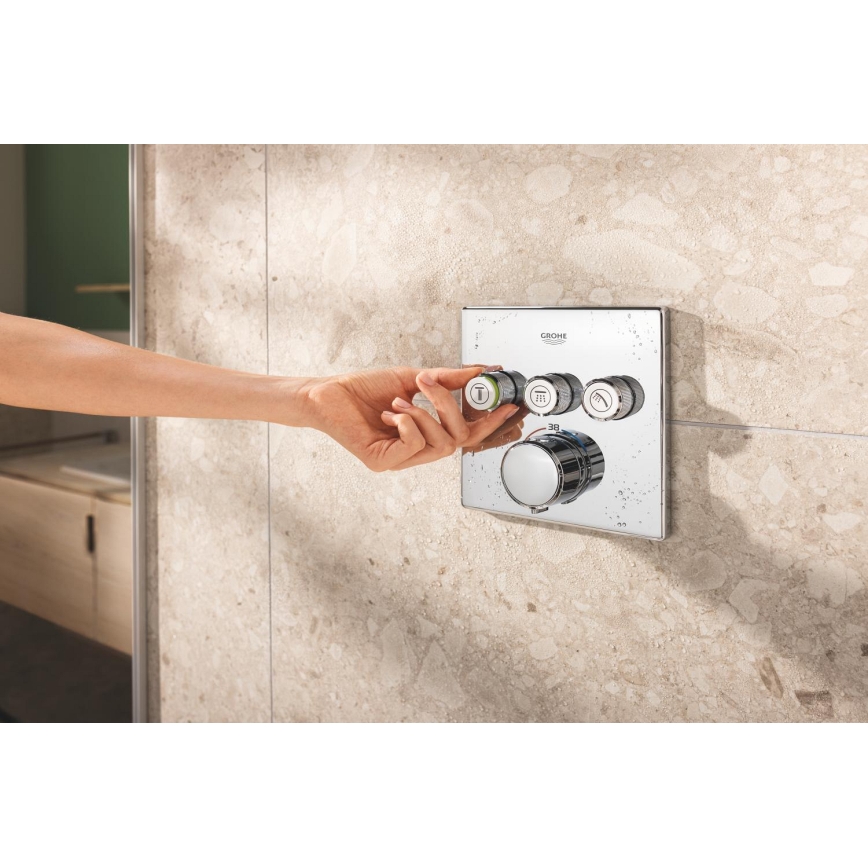 GROHE 34875000 - Dušas sistēma PRECISION SMARTCONTROL 310 mm glancēts hroms