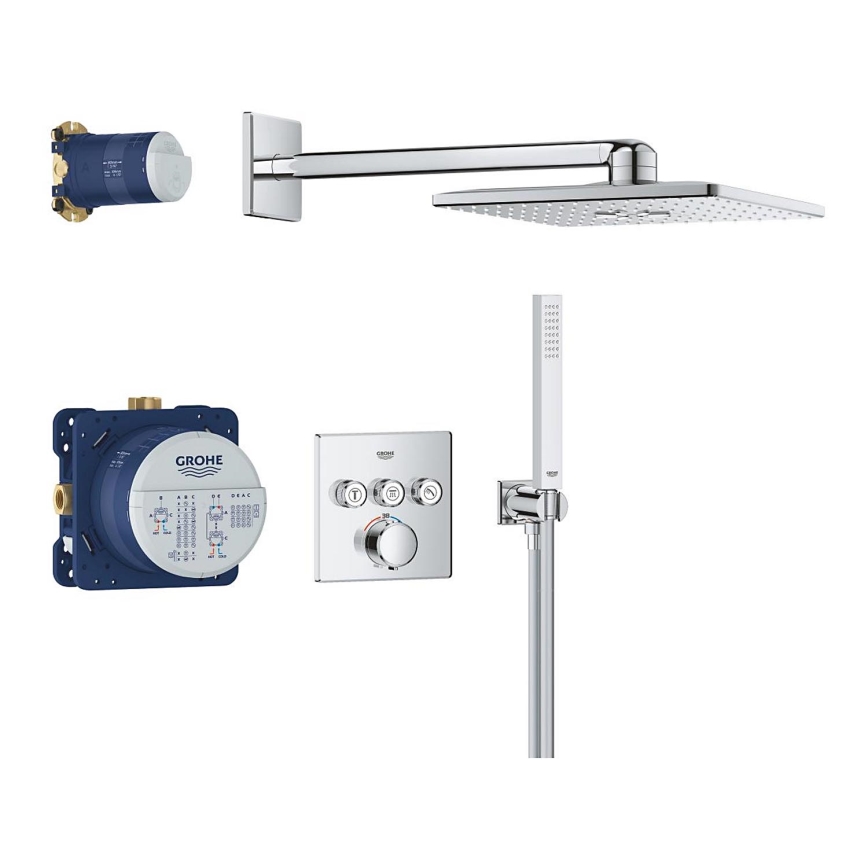 GROHE 34875000 - Dušas sistēma PRECISION SMARTCONTROL 310 mm spīdīgs hroms