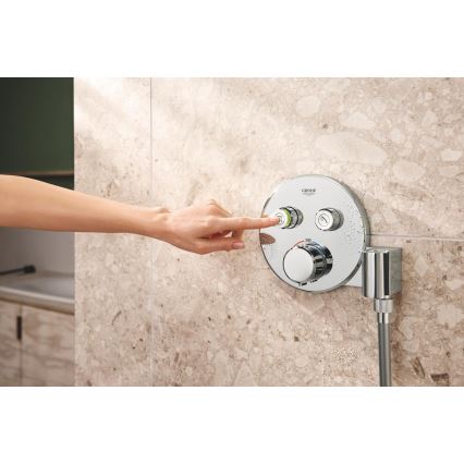 GROHE 34877000 - Dušas sistēma VITALIO RAIN MONO 310 spīdīgs hroms