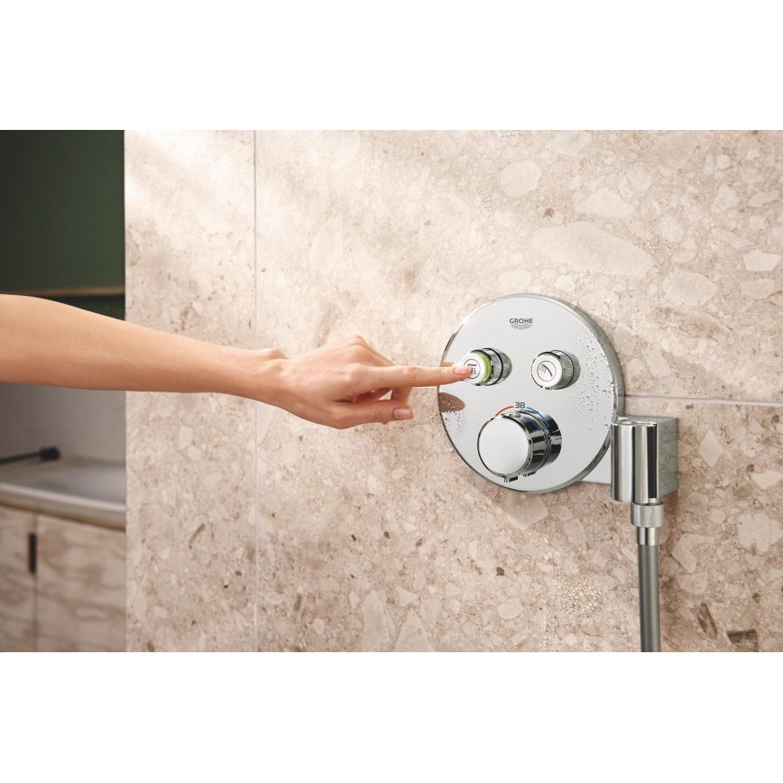 GROHE 34877000 - Dušas sistēma VITALIO RAIN MONO 310 spīdīgs hroms