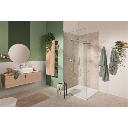 GROHE 34879000 - Iebūvējama dušas sistēma PRECISION CUBE 310 × 310 mm, hroma apdare