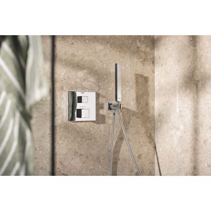 GROHE 34879000 - Iebūvējama dušas sistēma PRECISION CUBE 310 × 310 mm, hroma apdare