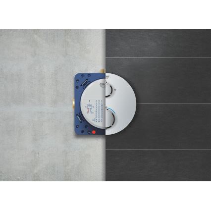 GROHE 34880000 - Dušas komplekts ar iebūvētu jaucējkrānu GROHTHERM SMARTCONTROL spīdīgs hroms