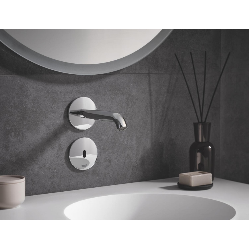 GROHE 36264001 - ESSENSE E slēptais iebūvējamais komplekts, glancēts hroms