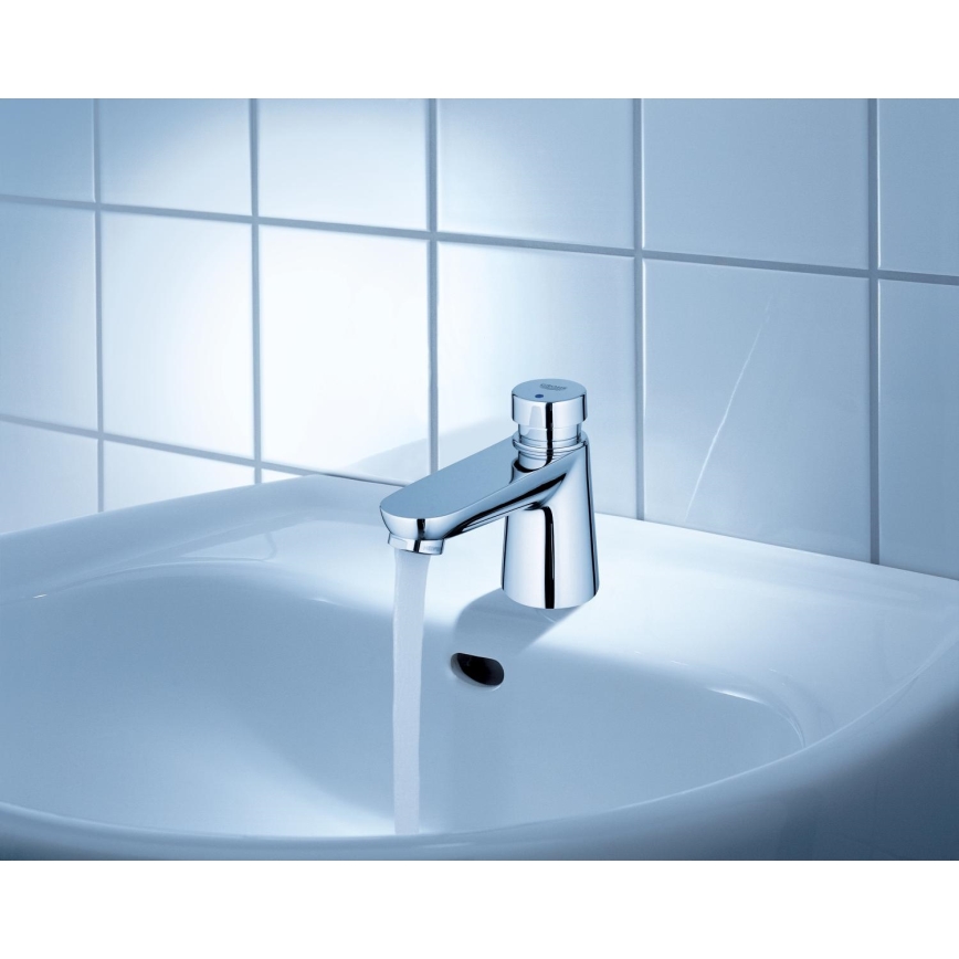 GROHE 36265000-Pašnoslēdzams stāvošs vārsts EUROECO COSMOPOLITAN T DN 15 hroma apdare