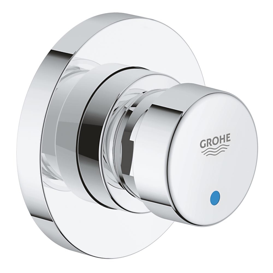 GROHE 36268000-Pašslēdzams caurplūdes vārsts EUROECO COSMOPOLITAN T DN 15 hromēts