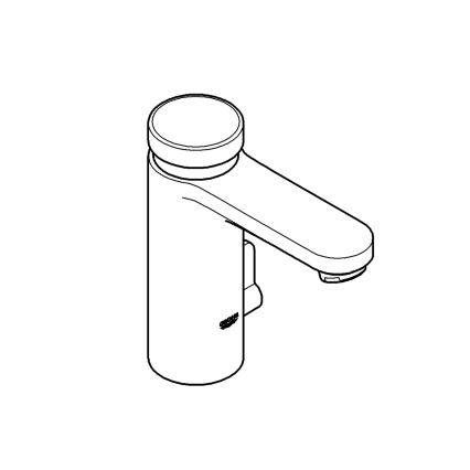 GROHE 36317000 - Automātiski aizverams izlietnes jaucējkrāns EUROSMART COSMOPOLITAN T hromēts