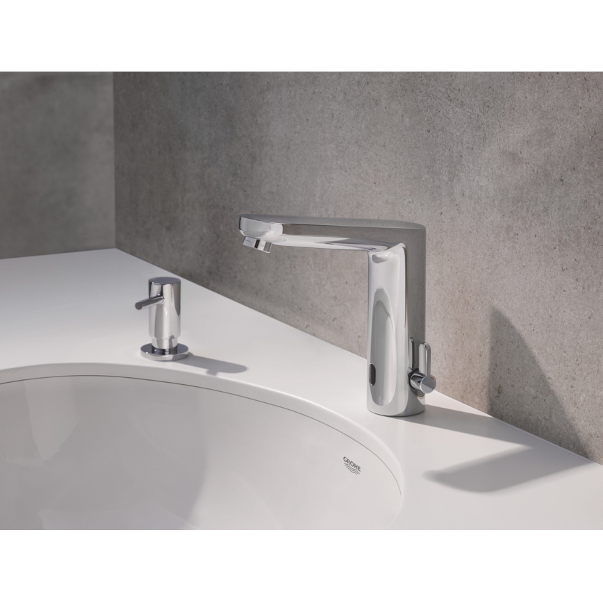 GROHE 36324001 - Infrasarkanais elektroniskais jaucējkrāns izlietnei EUROSMART COSMOPOLITAN E hroms