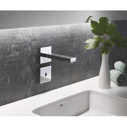 GROHE 36442000 - Infrasarkanais elektroniskais jaucējkrāns EUROCUBE E spīdīgs hroms