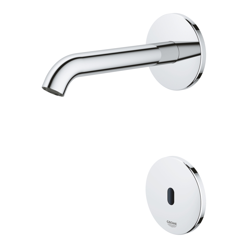 GROHE 36447000 - Infrasarkanais elektroniskais jaucējkrāns ESSENCE E, 182 mm, spīdīgs hroms