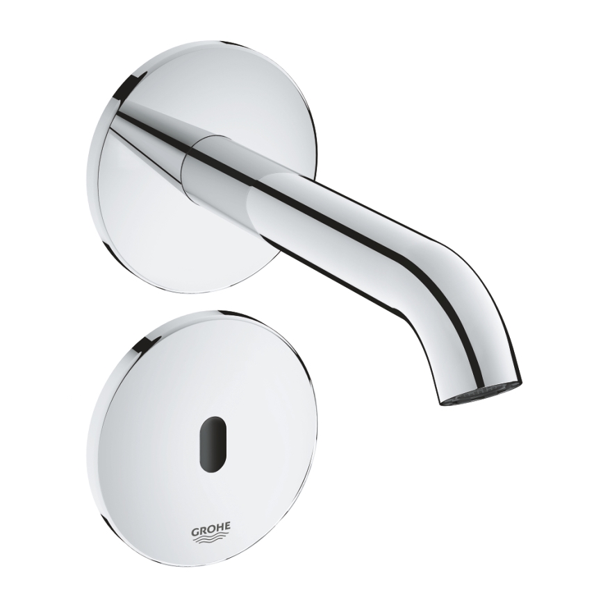 GROHE 36447000 - Infrasarkanais elektroniskais jaucējkrāns ESSENCE E, 182 mm, spīdīgs hroms