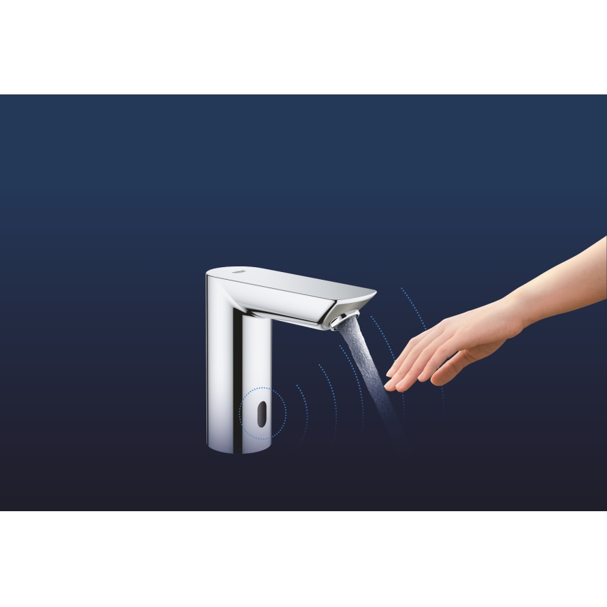 GROHE 36451000 - Elektroniska izlietnes jaucējkrāns BAU COSMOPOLITAN E ar spīdīgu hroma apdari