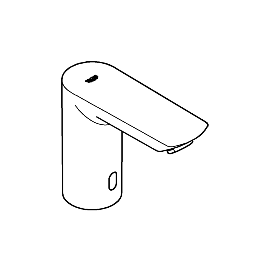 GROHE 36452000 - infrasarkanais elektroniskais izlietnes jaucējkrāns BAU COSMOPOLITAN E hroms