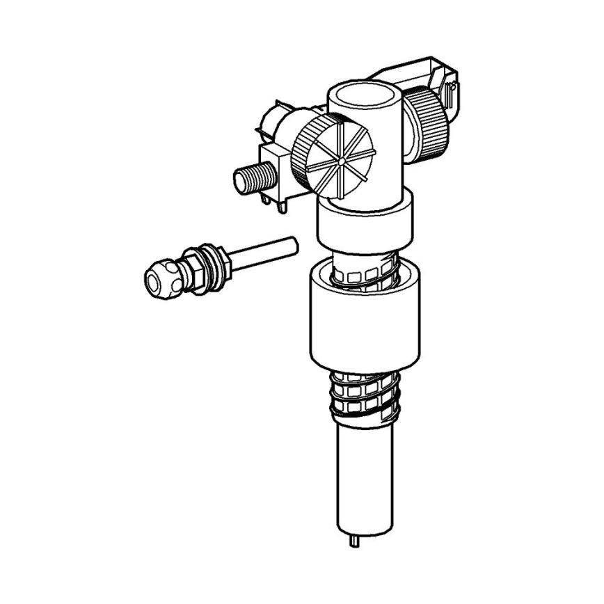 GROHE 37092000 - Pildes vārsts 38” spīdīgs hroms