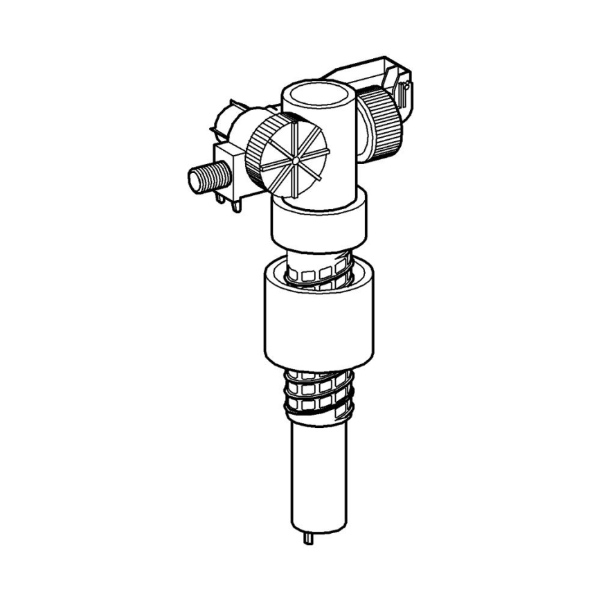 GROHE 37095000 - Pildes vārsts 38” spīdīgs hroms