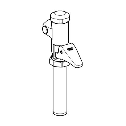 GROHE 37139000 - Automātiskais skalošanas vārsts DAL 34” spīdīgs hroms